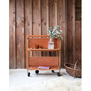 Desserte pliante en bois n°163