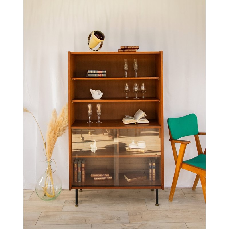 Grande vitrine en bois n°135