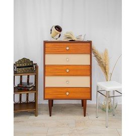 Olga, la commode bicolore en bois n°367