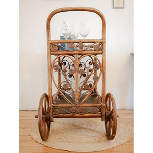 Henriette, la desserte en rotin n°166