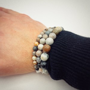 Bracelet jaspe picasso – gaia