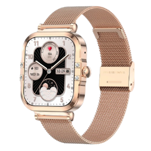 Montre connectée amoled-edition véga or