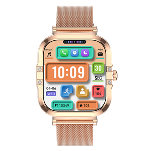 Montre connectée amoled-edition véga or