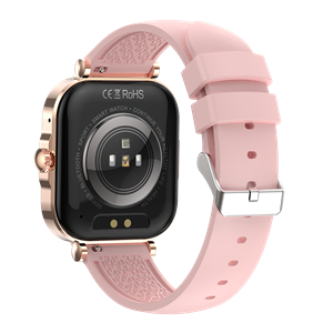 Montre connectée amoled-edition véga rose