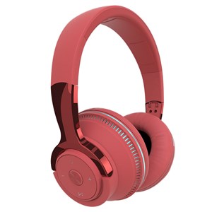 Casque bluetooth 5.0 stéréo- edition miami rouge