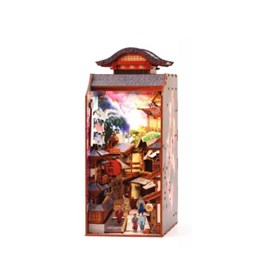 Maquette 3d en bois - sakura lane