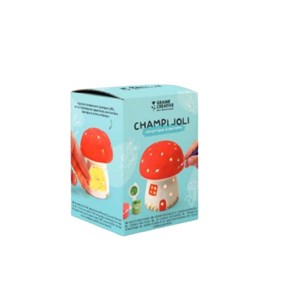 Kit ceramique a peindre - champignon