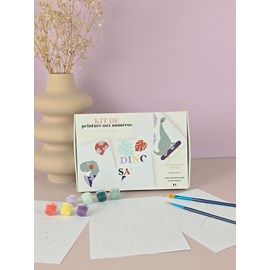 Peinture aux numéros - dinosaures