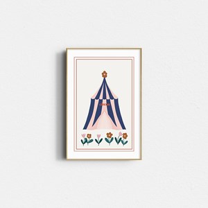 Affiche - au cirque