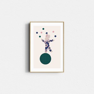 Affiche – jongleur