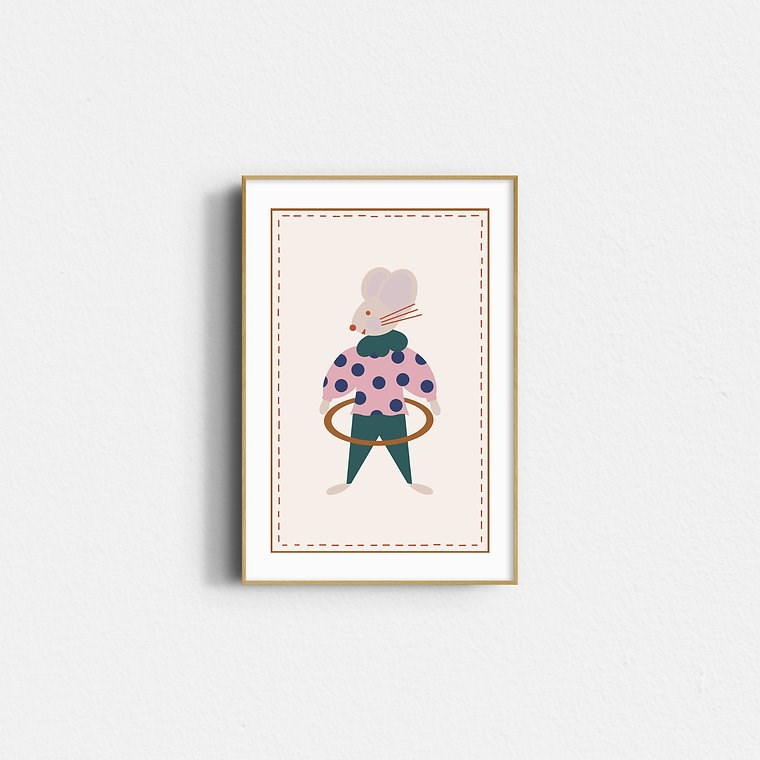 Affiche – souriceau