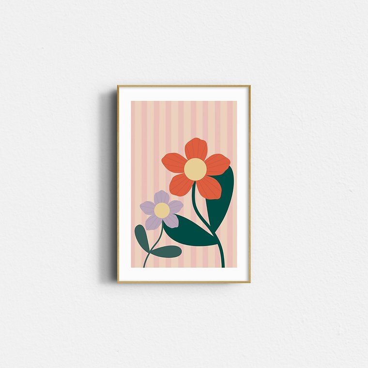 Affiche – mon joli bouquet