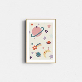 Affiche – l’espace fleuri