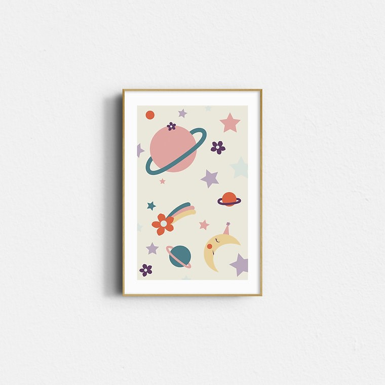 Affiche – l’espace fleuri