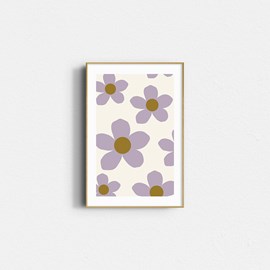 Affiche – motif fleuri