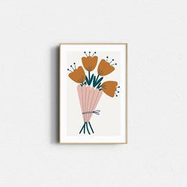 Affiche – bouquet fleuri