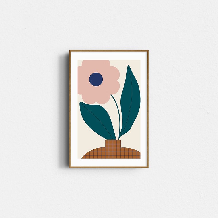 Affiche – one flower