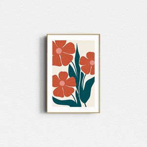 Affiche – bouquet de fleurs