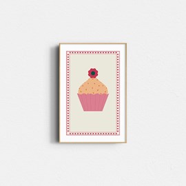 Affiche – cupcake