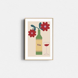 Affiche – viens boire un p’tit coup