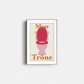 Affiche – mon trône