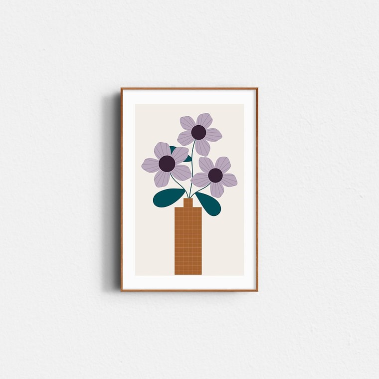 Affiche – bouquet