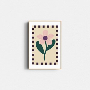 Affiche – rose