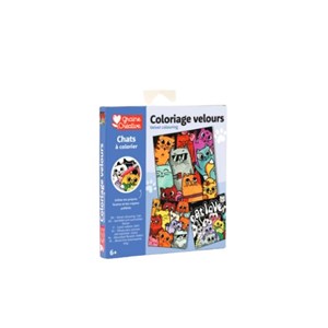 Coloriages velours - chats