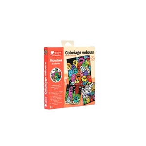 Coloriages velours monstres