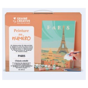 Peinture au numero - paris