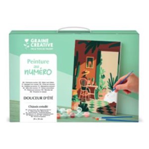 Peinture au numero - douceur d ete