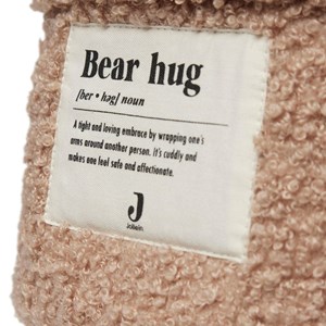 Panier de toilette boucle biscuit (14 x 18 cm)