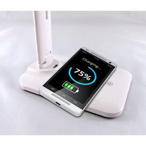 Lampe de bureau led avec station de char