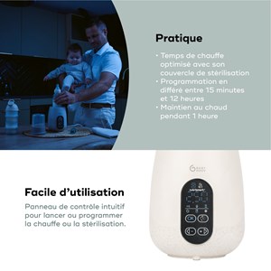 Chauffe biberon nutrismart+ babymoov