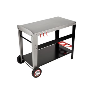 Chariot plancha en métal sidelia 90 x 47 cm - somagic