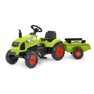 Tracteur enfant claas arion 410 avec remorque 2 à 5 ans - falk