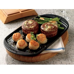 Plaque plancha en céramique 40,6 x 21,8 cm - weber