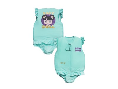 Maillot de bain flottant fille baby doll taille 3 - plouf