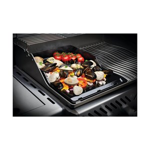 Plancha avec rebords pour barbecue rogue, prestige et prestige pro - napoleon