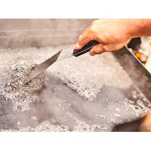 Boule inox pour plancha - forge adour