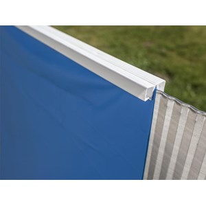 Liner seul bleu pour piscine acier en huit 5,00 x 3,40 x 1,22 m - gré