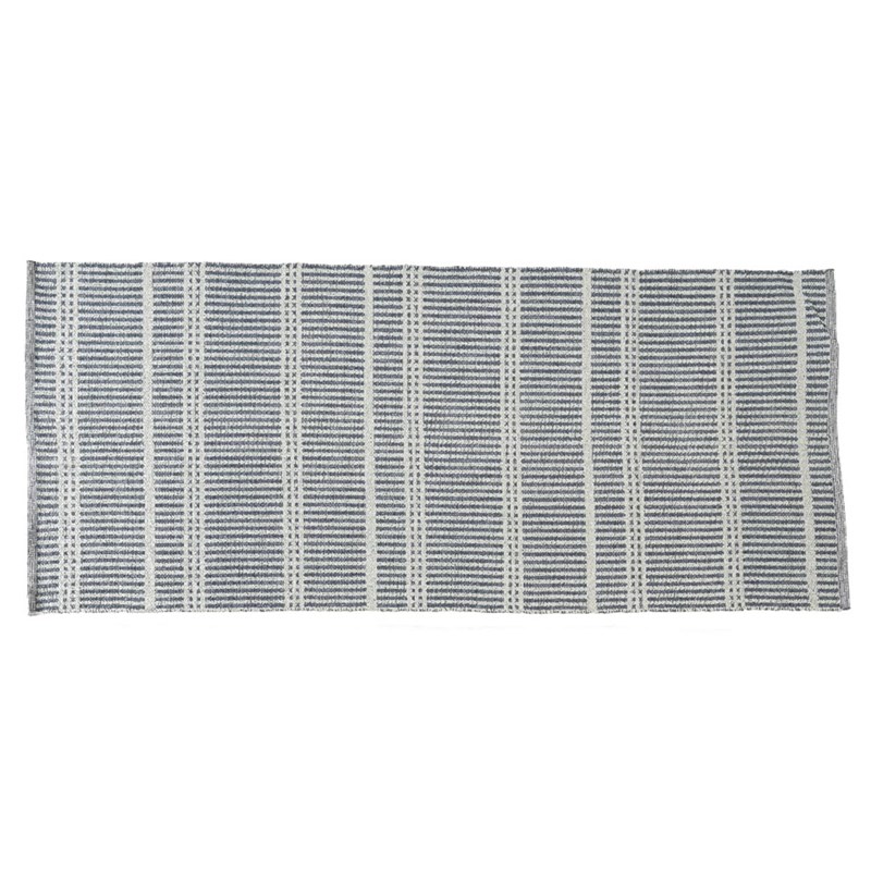 Tapis d'extérieur rectangulaire 180 x 120 cm motifs rayures fines - jardideco