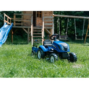 Tracteur enfant new holland avec remorque 2 à 5 ans - falk