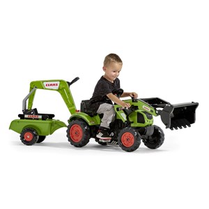Tractopelle enfant claas arion 410 2 à 5 ans falk + casque