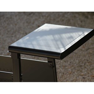 Chariot plancha gaz prato 3 brûleurs - jardideco