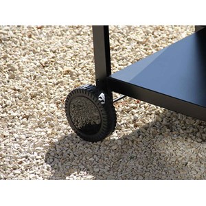 Chariot plancha gaz prato 4 brûleurs - jardideco