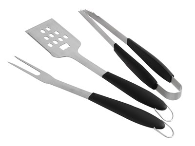 Set 3 ustensiles inox plancha - le marquier