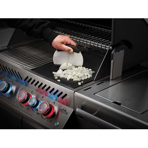 Set 3 ustensiles à plancha: 2 spatules flexibles & un coupe légumes- napoleon