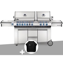 Barbecue à gaz prestige pro 825 + housse de protection - napoleon