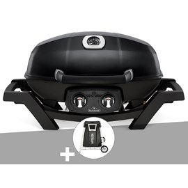 Barbecue à gaz travel q pro 285 + chariot pliant - napoleon